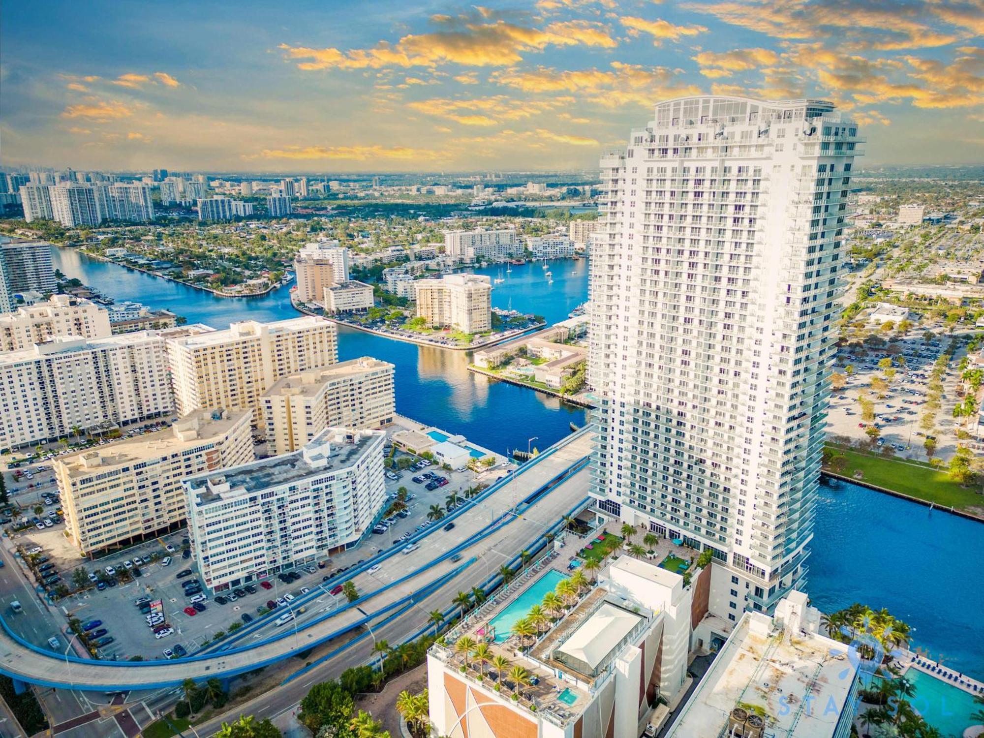 Luxury Amenities, Infinity Pool, Gym, Hot Tub Apartment Hollywood Luaran gambar